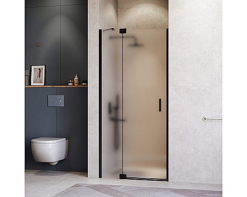 Душевая дверь RGW Hotel HO-014-B 90 350601409-24 профиль Черный стекло матовое