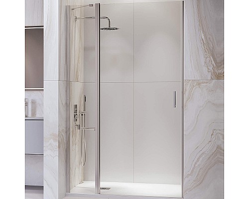 Душевая дверь RGW Leipzig LE-004 120 351200412-11 профиль Хром стекло прозрачное