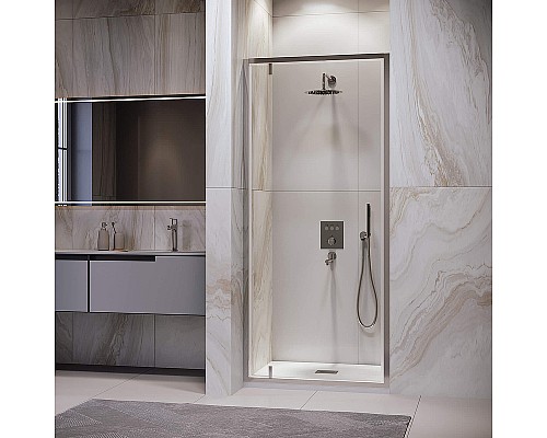 Душевая дверь RGW Leipzig LE-102 80 711210208-11 профиль Хром стекло прозрачное