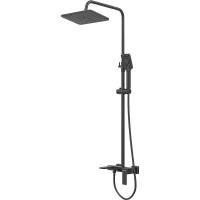 Душевая система Grossman Style 500.K35.05.210 Черная матовая