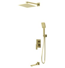 Душевая система Grossman Style 501.K35.05.320 Золото брашированное