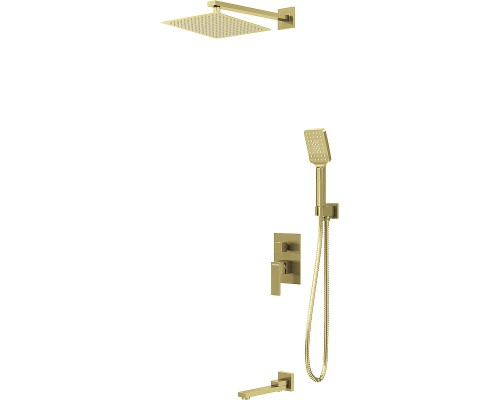 Душевая система Grossman Style 501.K35.05.320 Золото брашированное