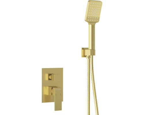 Душевая система Grossman Style 501.K35.05.320 Золото брашированное