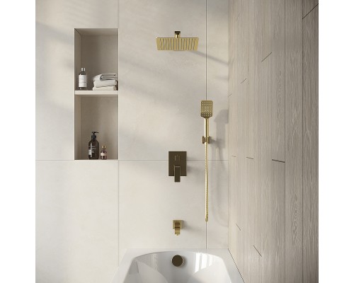 Душевая система Grossman Style 501.K35.05.320 Золото брашированное