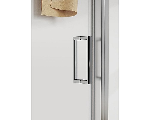 Душевой уголок Vincea City 110x90 VSR-5CT9011CL профиль Хром стекло прозрачное