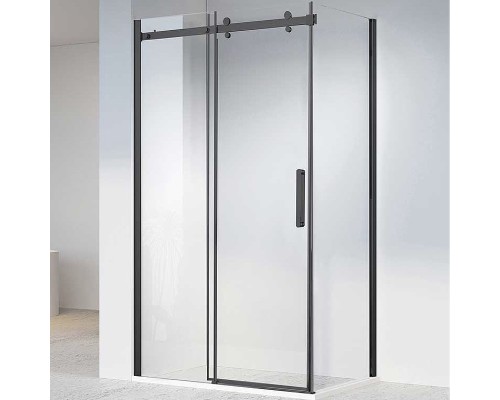 Душевой уголок Vincea Como-N 160x90 VSR-4CN9016CLB профиль Черный стекло прозрачное