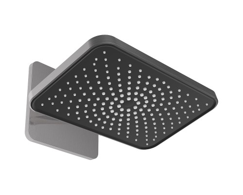 Душевая система Vincea VSFW-422TI4GM с термостатом Вороненая сталь