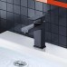 Смеситель для раковины Rose R28H Черный матовый