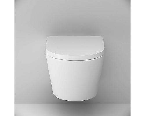 Комплект унитаза с инсталляцией AM.PM Sense FlashClean IS90238.741701 с сиденьем Микролифт и Черной матовой клавишей смыва