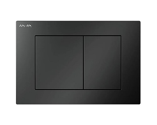 Комплект унитаза с инсталляцией AM.PM Sense FlashClean IS90238.741701 с сиденьем Микролифт и Черной матовой клавишей смыва