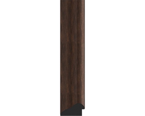 Зеркало Evoform Octagon 56х56 BY 3987 в багетной раме - Палисандр 62 мм