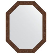 Зеркало Evoform Octagon 72x92 в багетной раме - Мозаика античная медь 70 мм