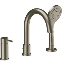 Смеситель на борт ванны Gessi Emporio Via tortona Никель брашированный