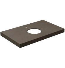 Столешница под раковину Kerama Marazzi Canaletto Про Чементо 80 CN80.DD507020R Коричневая темная матовая