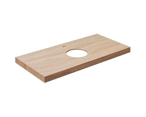 Столешница под раковину Kerama Marazzi Canaletto Риальто 100 CN100.SG560420R Бежевая матовая