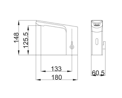 Смеситель для раковины Belz B524 Хром