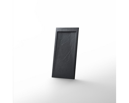 Душевой поддон из искусственного камня Esbano Luxe ESP-LX128B 120x80 ESPLX 128B Черный матовый