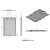 Душевой поддон из искусственного камня Esbano Luxe ESP-LX128B 120x80 ESPLX 128B Черный матовый