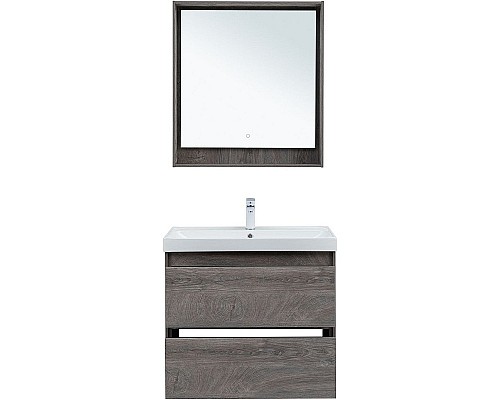 Тумба под раковину Aquanet Милан 80 336374 подвесная Дуб рошелье