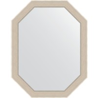 Зеркало Evoform Polygon 69х54 BY 7282 в багетной раме - Травленое серебро 52 мм