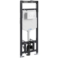 Инсталляция WasserKRAFT Alme 15TLT.010.ME.WH01 для унитаза с Белой клавишей смыва