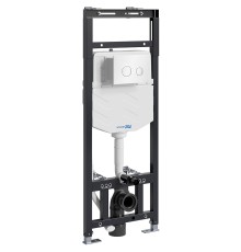 Инсталляция WasserKRAFT Alme 15TLT.010.ME.WH01 для унитаза с Белой клавишей смыва