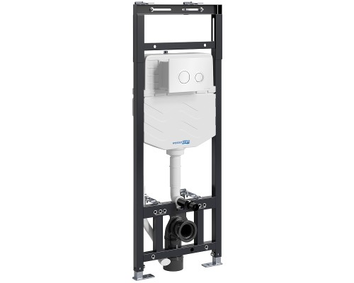 Инсталляция WasserKRAFT Alme 15TLT.010.ME.WH01 для унитаза с Белой клавишей смыва