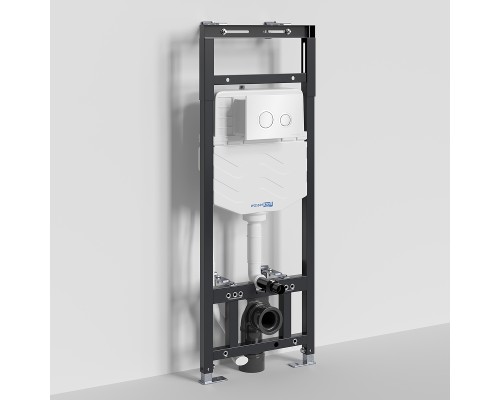 Инсталляция WasserKRAFT Alme 15TLT.010.ME.WH01 для унитаза с Белой клавишей смыва