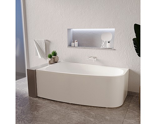 Акриловая ванна Radomir Рона 168x95 L 1-01-0-1-1-344 без гидромассажа