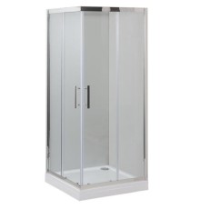 Душевой уголок Aquanet Delta Cube NPE1142 90x90 профиль Хром, стекло прозрачное