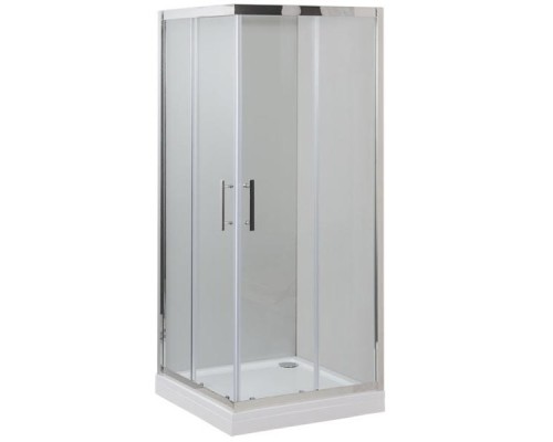 Душевой уголок Aquanet Delta Cube NPE1142 90x90 профиль Хром, стекло прозрачное