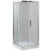 Душевой уголок Aquanet Delta Cube NPE1142 90x90 профиль Хром, стекло прозрачное