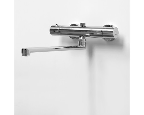 Смеситель для ванны WasserKRAFT Berkel 4822L универсальный с термостатом Хром