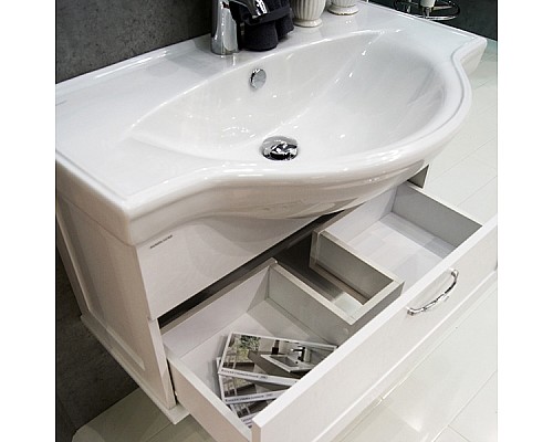 Раковина Sanita Luxe Classic Luxe 80 WB.FN/Classic/80-C/WHT.G/S1 Белая