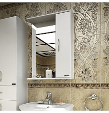 Зеркало со шкафом СанТа Прима 60 Белое