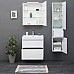 Комплект мебели для ванной Aquanet Бруклин 60 207803 подвесной Белый глянец
