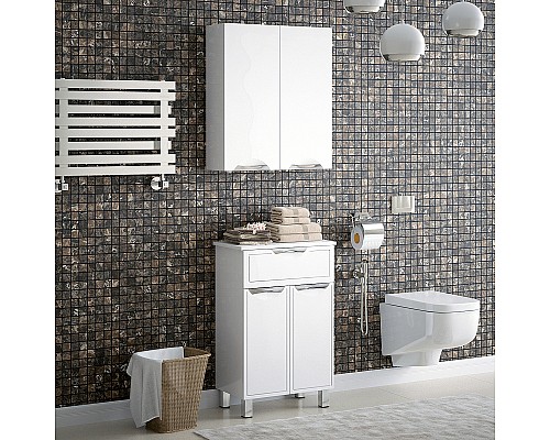 Подвесной шкаф Corozo Монро 55 SD-00000367 Белый