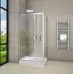 Душевой уголок Ceruttispa Gloria 120x80 профиль Хром стекло прозрачное