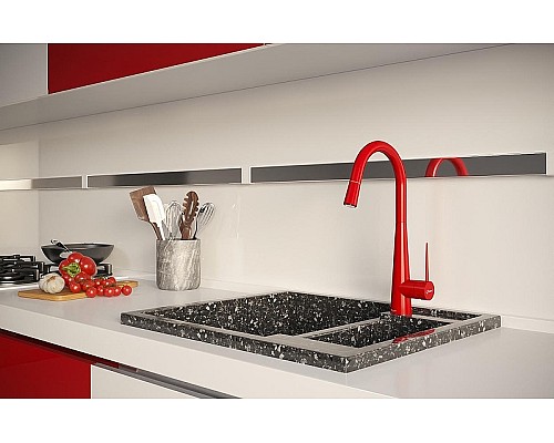 Смеситель для кухни Shouder Iten 0300614 Красный
