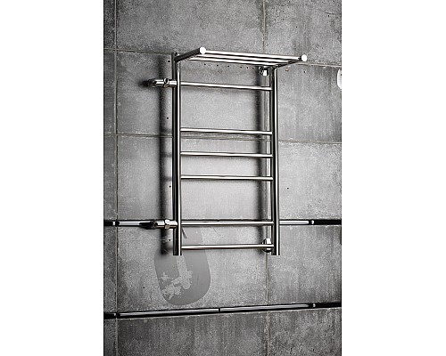 Водяной полотенцесушитель Тругор Аспект 3 П ПМ L 80x50 с полкой Хром