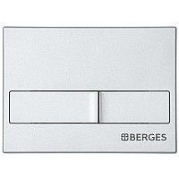 Клавиша смыва Berges Novum L2 040012 Хром матовый