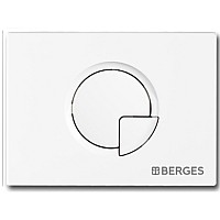 Клавиша смыва Berges Novum R1 040021 Белая