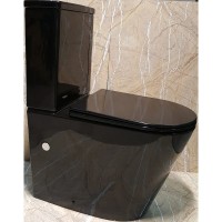 Унитаз компакт CeramaLux NS-2178-18 с бачком и сиденьем Микролифт