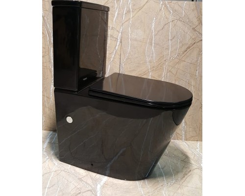 Унитаз компакт CeramaLux NS-2178-18 с бачком и сиденьем Микролифт