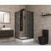 Душевой уголок Niagara Eco 90х90 NG-009-14QT профиль Черный стекло тонированное