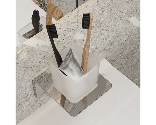 Стакан для зубных щеток Iddis Slide SLISCG1i45 Хром