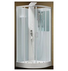 Душевая дверь для кабины Aquanet Passion R №1/4 215020 профиль Серебро стекло прозрачное
