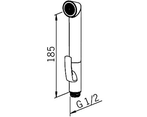 Гигиенический душ Oras Optima Bidetta 272040 Хром