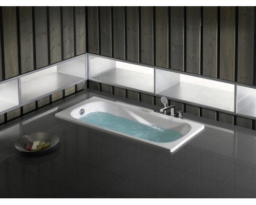 Стальная ванна Roca Princess-N 160x75 2203E0000 с антискользящим покрытием