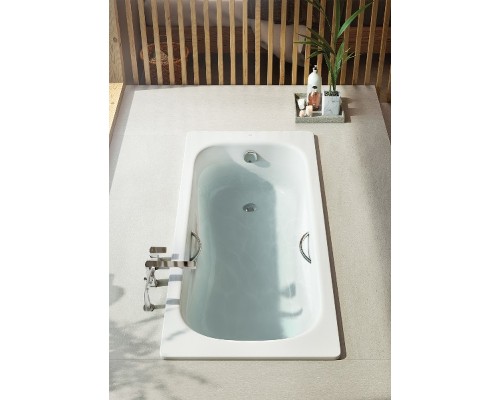 Стальная ванна Roca Princess-N 160x75 2203E0000 с антискользящим покрытием